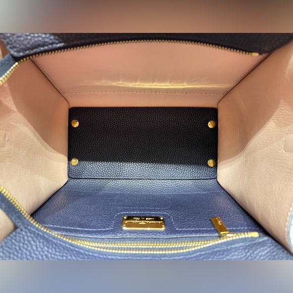 Ferragamo Double Handle Bag- Authentic - Picture 6 of 8